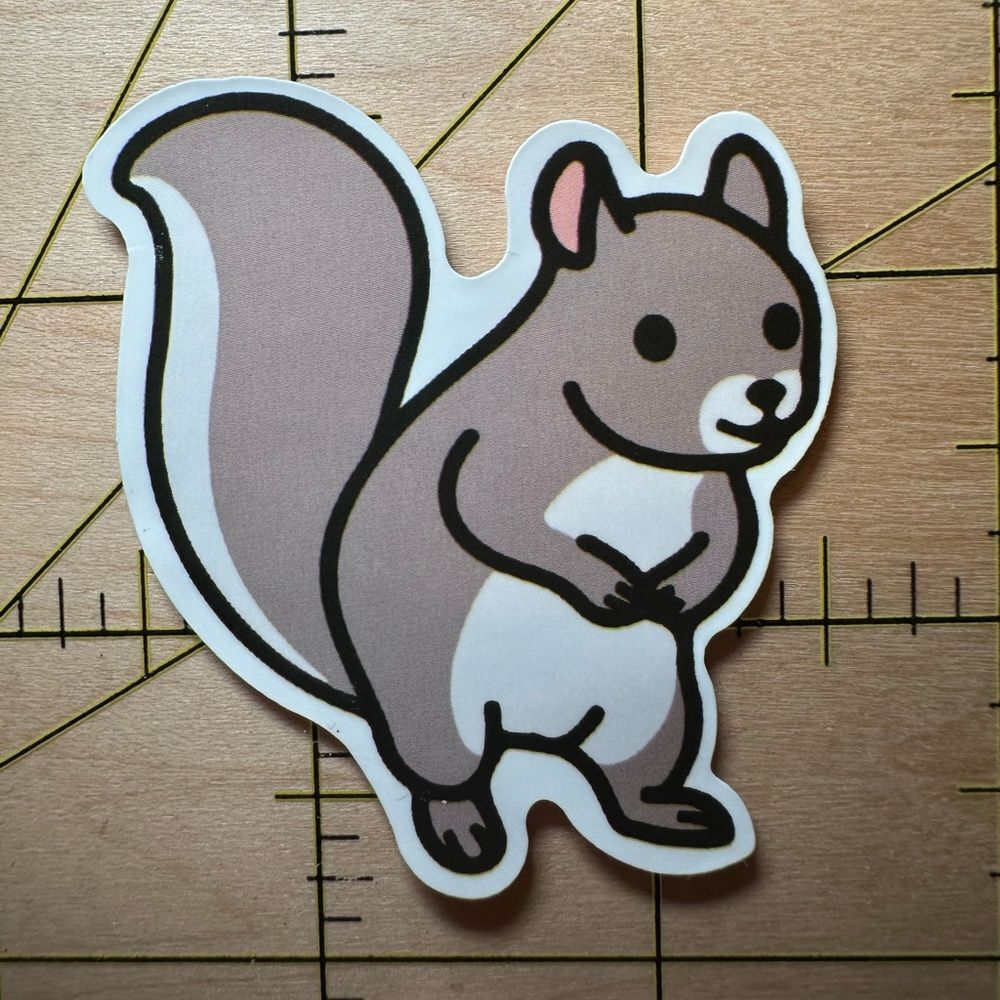 💜13/$13 +Bundle Sticker Sale | Squirrel Animal Waterproof Sticker